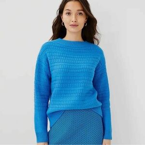 Ann Taylor Blue Sweater - Size XXS